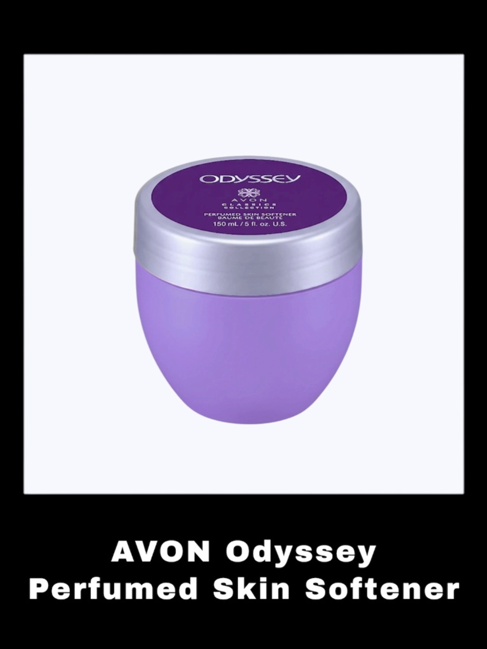 AVON Odyssey 5.0 Fluid Ounces Perfumed Skin Softener